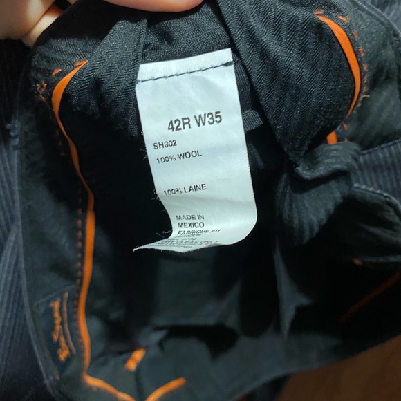 Ben Sherman blue pinstripe suit - Picture 6 of 6